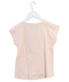 A Pink Short Sleeve T Shirts from La Compagnie des Petits in size 5T for girl. (Back View)