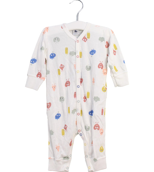 A Multicolour Long Sleeve Jumpsuits from Petit Bateau in size 3-6M for neutral. (Front View)