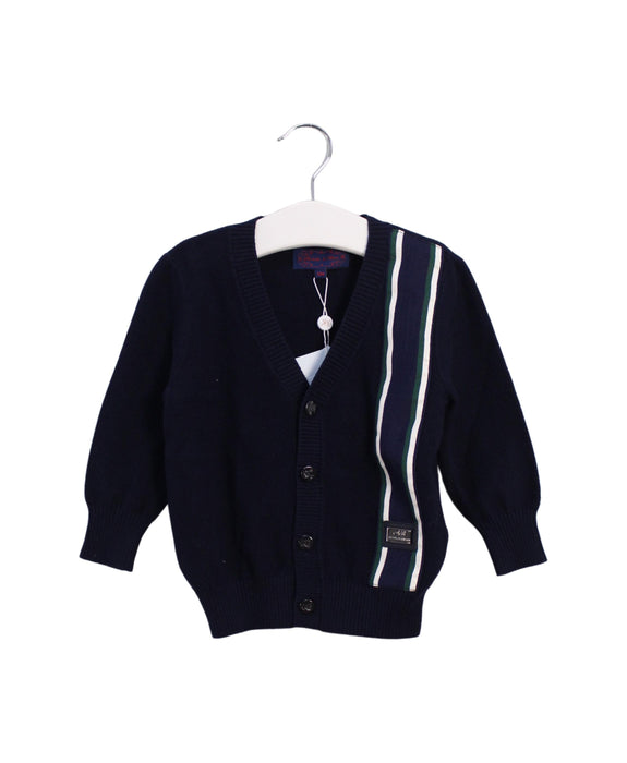 A Navy Cardigans from Nicholas & Bears in size 6-12M for boy. (Front View)