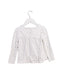 A White Long Sleeve Tops from Tommy Hilfiger in size 3T for girl. (Back View)