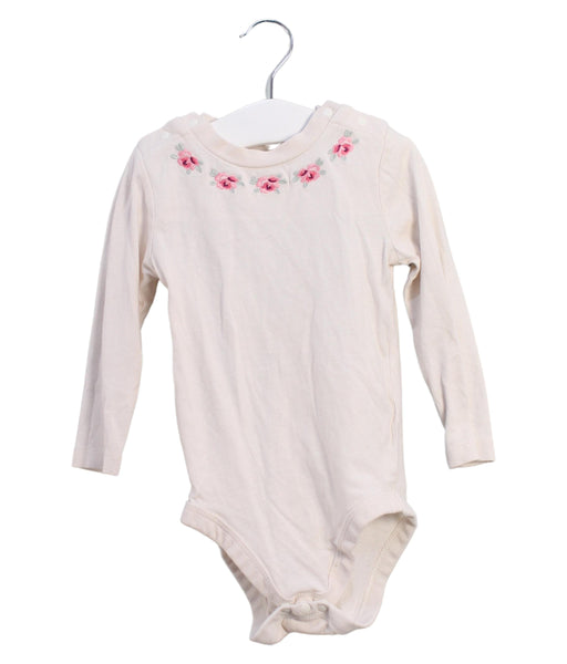 A Pink Long Sleeve Bodysuits from Cath Kidston in size 12-18M for girl. (Front View)