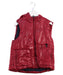 A Red Outerwear Vests from Kingkow in size 4T for boy. (Front View)