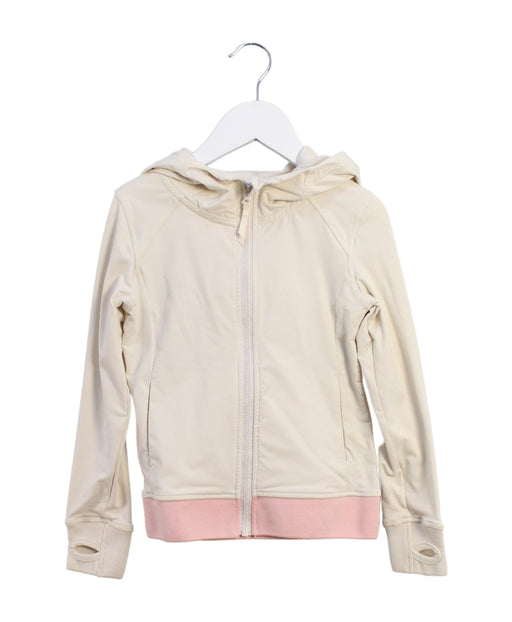 A Beige Lightweight Jackets from Moody Tiger in size 5T for girl. (Front View)