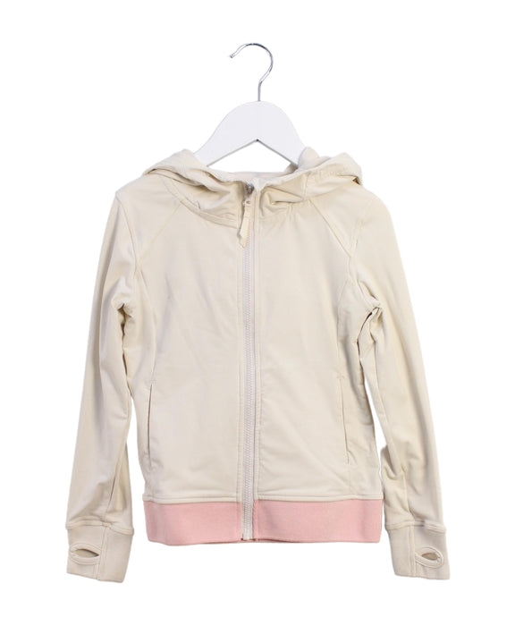 A Beige Lightweight Jackets from Moody Tiger in size 5T for girl. (Front View)