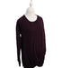 A Burgundy Knit Sweaters from Seraphine in size M for maternity. (Front View)