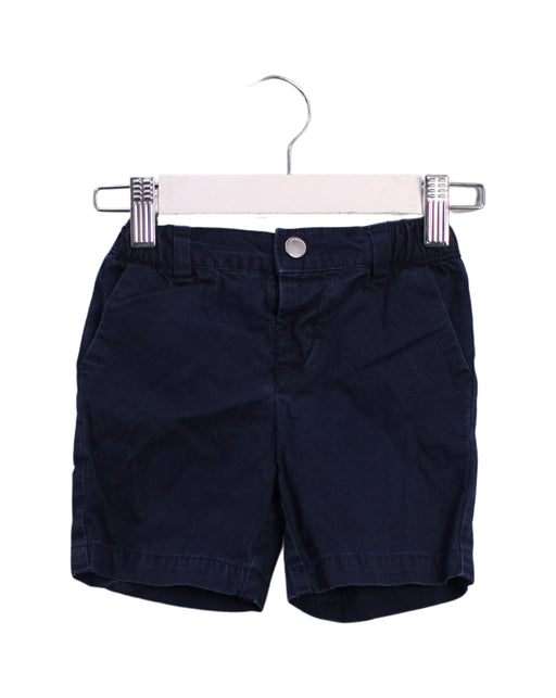 A Navy Shorts from Jacadi in size 12-18M for boy. (Front View)