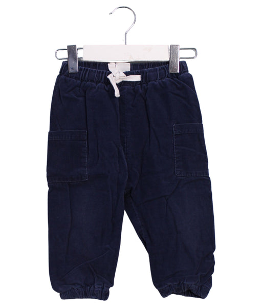 A Navy Casual Pants from Seed in size 12-18M for boy. (Front View)
