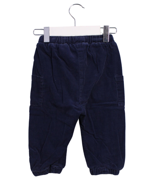 A Navy Casual Pants from Seed in size 12-18M for boy. (Back View)
