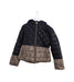 A Black Puffer/Quilted Jackets from Michael Kors in size 5T for girl. (Front View)