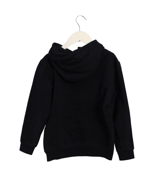 A Black Hooded Sweatshirts from Whistle & Flute in size 7Y for girl. (Back View)