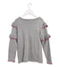 A Grey Knit Sweaters from Crewcuts in size 6T for girl. (Back View)