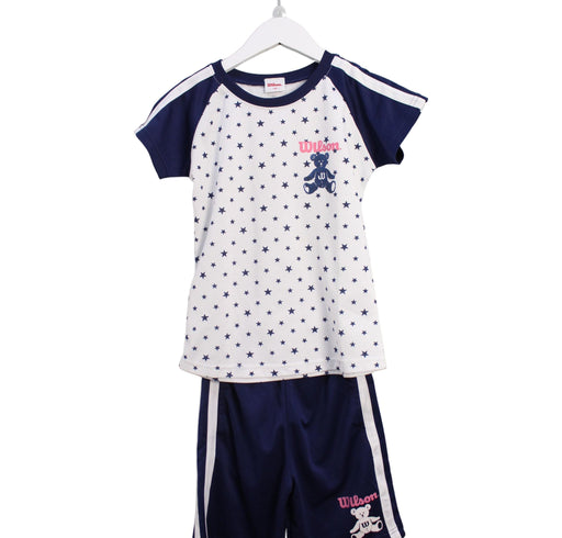 A Navy Active Tops from Wilson in size 7Y for girl. (Front View)
