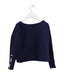 A Navy Crewneck Sweatshirts from Polo Ralph Lauren in size 5T for girl. (Back View)