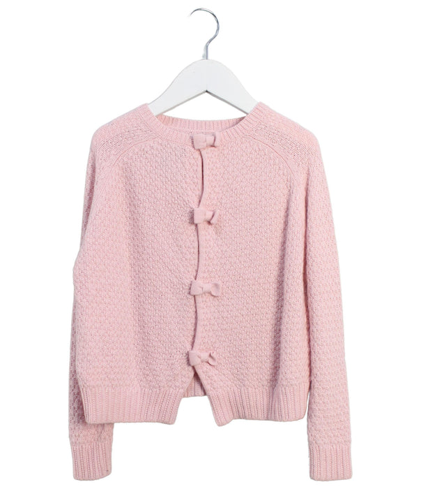 A Pink Cardigans from Polo Ralph Lauren in size 5T for girl. (Front View)