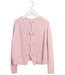 A Pink Cardigans from Polo Ralph Lauren in size 5T for girl. (Front View)