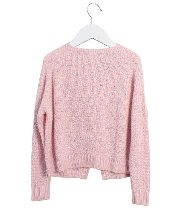 A Pink Cardigans from Polo Ralph Lauren in size 5T for girl. (Back View)