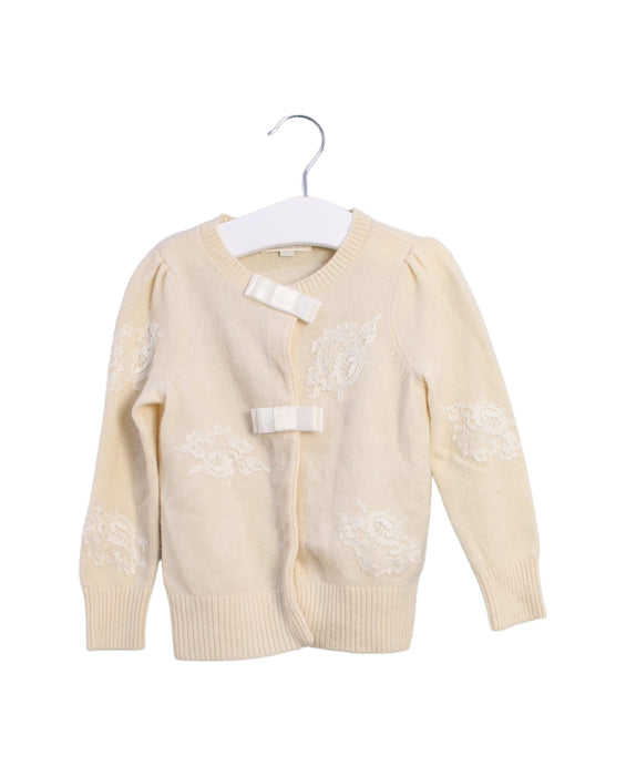 A Ivory Cardigans from Nicholas & Bears in size 2T for girl. (Front View)