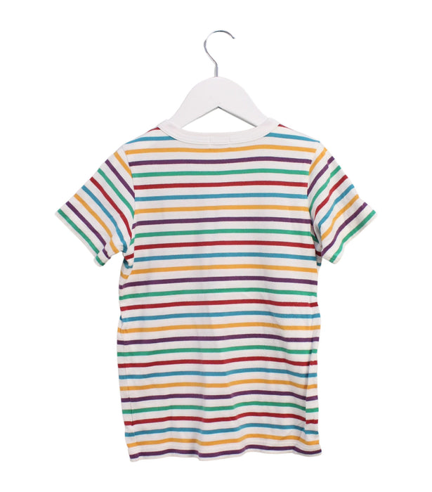 A Multicolour Short Sleeve T Shirts from Miki House in size 7Y for boy. (Back View)