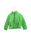 A Green Puffer/Quilted Jackets from Ralph Lauren in size 4T for girl. (Front View)