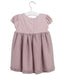 A Pink Short Sleeve Dresses from The Little White Company in size 6-12M for girl. (Back View)