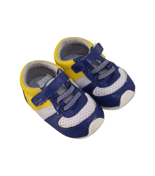 A Blue Sneakers from Mayoral in size 12-18M for boy. (Front View)