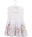 A White Short Sleeve Dresses from Catimini in size 12-18M for girl. (Front View)