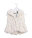 A White Dress Up Vests from Calvin Klein in size 12-18M for girl. (Front View)