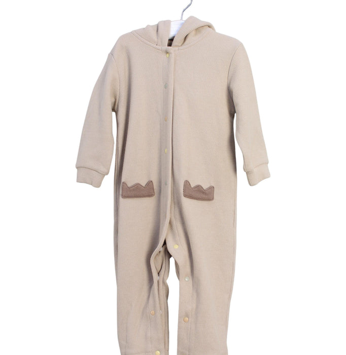 A Beige Long Sleeve Jumpsuits from Naomi Wear in size 12-18M for boy. (Front View)