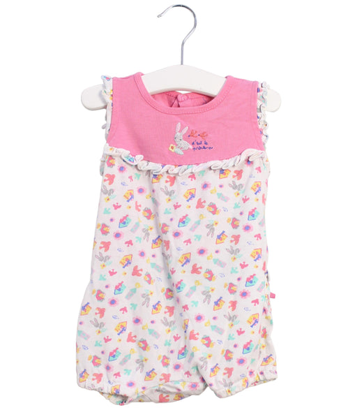 A Pink Rompers from Sergent Major in size 6-12M for girl. (Front View)