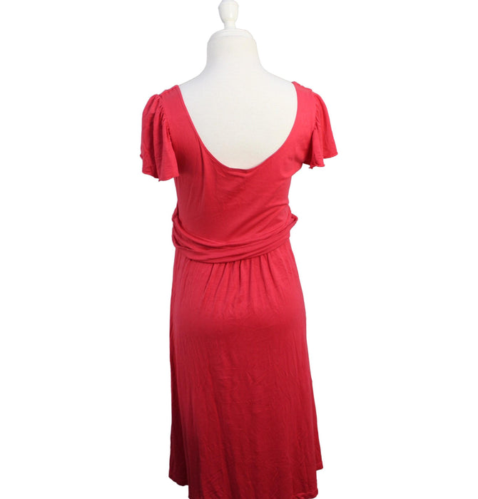 A Pink Short Sleeve Dresses from Mothers en Vogue in size M for maternity. (Back View)