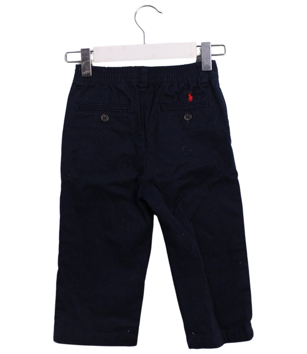 A Navy Casual Pants from Ralph Lauren in size 18-24M for boy. (Back View)