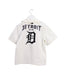 A White Short Sleeve Tops from MLB in size 7Y for boy. (Back View)