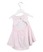 A Pink Sleeveless Dresses from Periwinkle in size 4T for girl. (Back View)