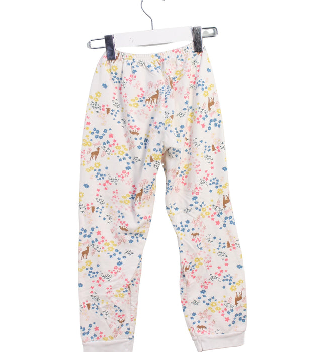 A Multicolour Casual Pants from Petit Bateau in size 6T for girl. (Back View)