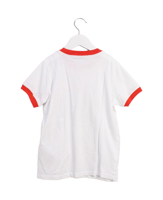 A White Short Sleeve T Shirts from Nike in size 8Y for girl. (Back View)