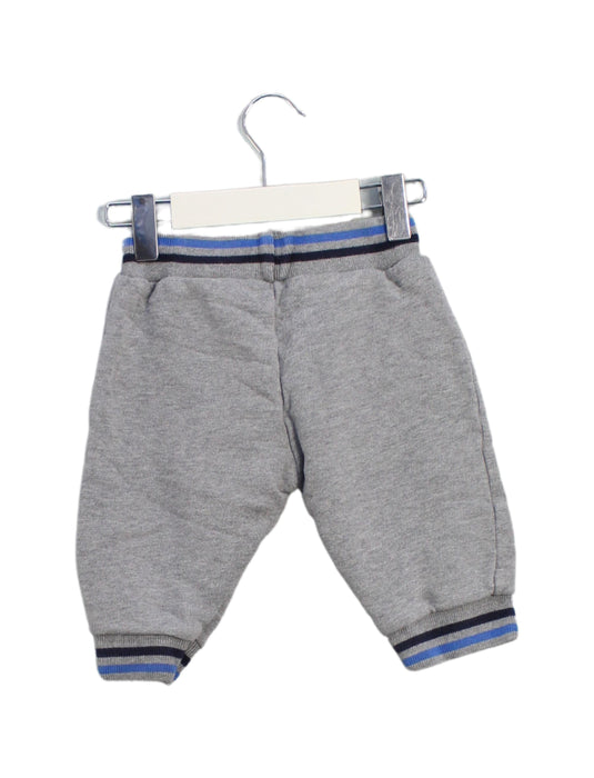 A Grey Sweatpants from Petit Bateau in size 6-12M for boy. (Back View)