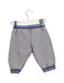 A Grey Sweatpants from Petit Bateau in size 6-12M for boy. (Back View)