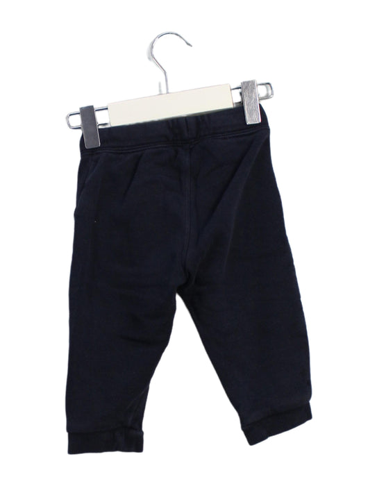 A Navy Sweatpants from Bout'Chou in size 6-12M for boy. (Back View)