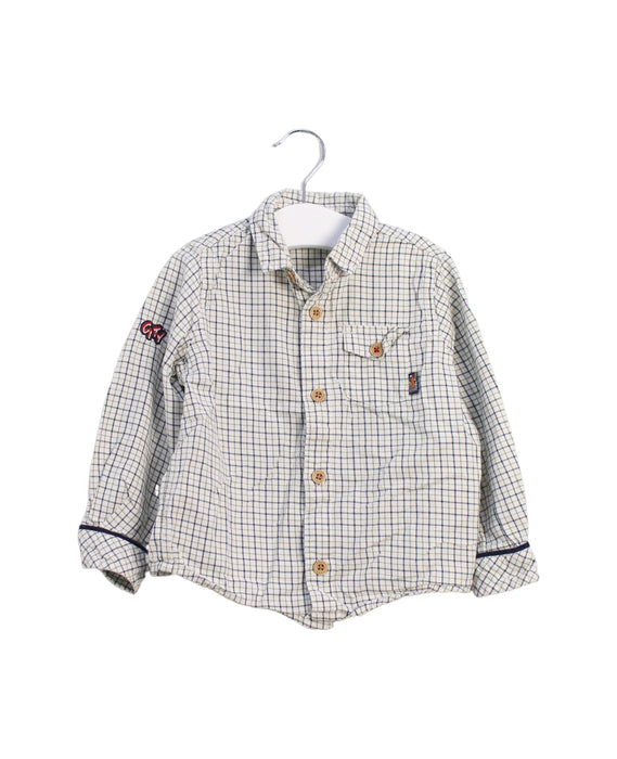 A Green Shirts from Sergent Major in size 2T for boy. (Front View)