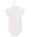 A White Short Sleeve Bodysuits from Petit Bateau in size 12-18M for boy. (Back View)