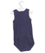 A Navy Sleeveless Bodysuits from Petit Bateau in size 2T for boy. (Back View)