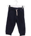 A Navy Sweatpants from Bout'Chou in size 12-18M for boy. (Front View)