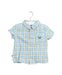 A Blue Shirts from Sergent Major in size 6-12M for boy. (Front View)