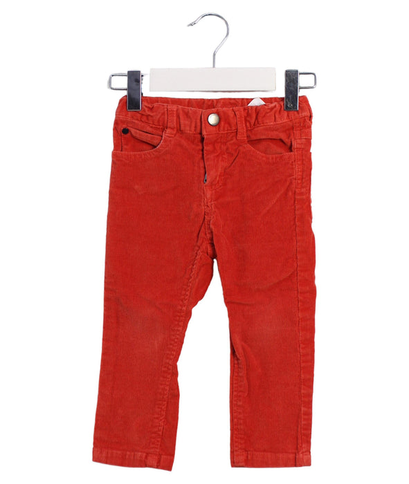 A Orange Casual Pants from Jacadi in size 12-18M for boy. (Front View)