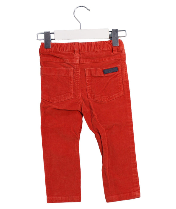 A Orange Casual Pants from Jacadi in size 12-18M for boy. (Back View)