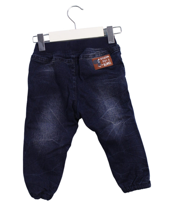 A Navy Jeans from DPAM in size 12-18M for boy. (Back View)