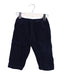 A Navy Casual Pants from Bout'Chou in size 6-12M for boy. (Front View)