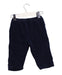 A Navy Casual Pants from Bout'Chou in size 6-12M for boy. (Back View)