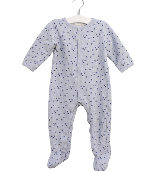 A Blue Long Sleeve Jumpsuits from Bout'Chou in size 12-18M for boy. (Front View)