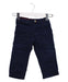 A Navy Casual Pants from Bout'Chou in size 6-12M for boy. (Front View)